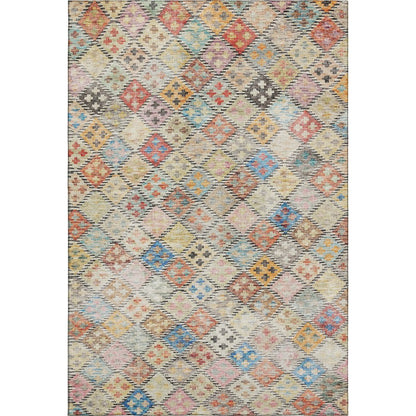 Premium Machine Washable Mayfield AMF1081 Paprika 8' x 10' Rug