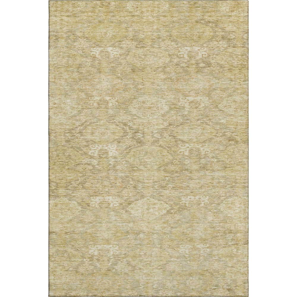 Premium Machine Washable Mayfield AMF1084 Wheat 8' x 10' Rug