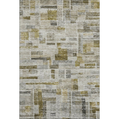 Premium Machine Washable Mayfield AMF1090 Taupe 8' x 10' Rug