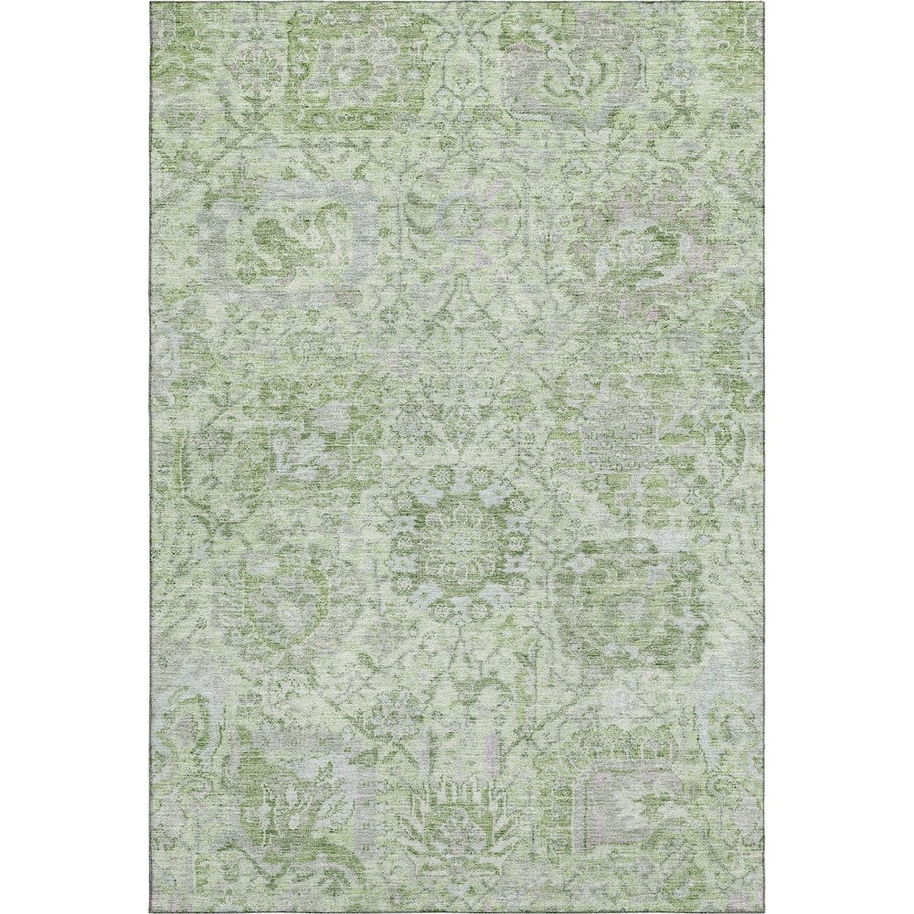 Premium Machine Washable Mayfield AMF1102 Mint 8' x 10' Rug