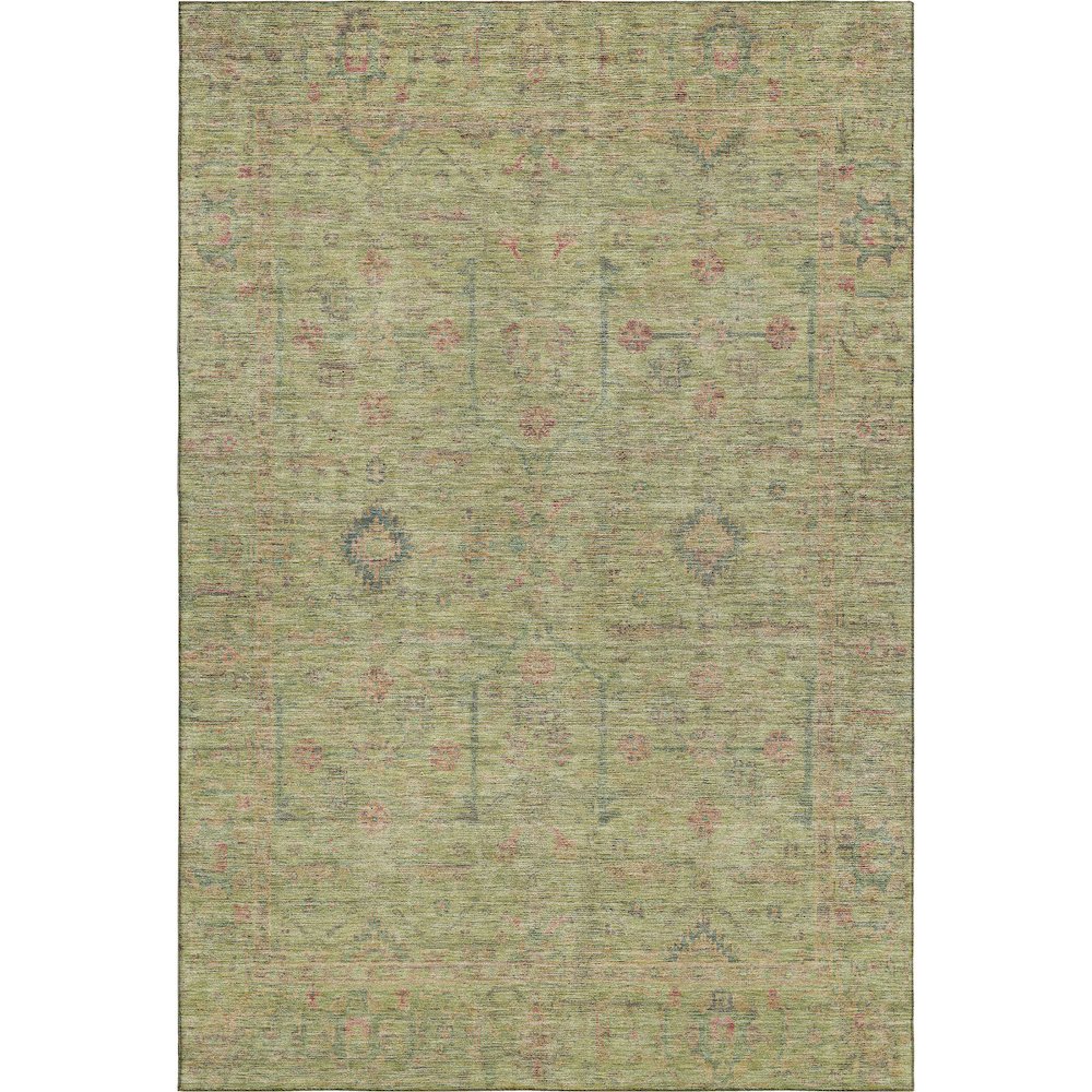 Premium Machine Washable Mayfield AMF1136 Aloe 8' x 10' Rug