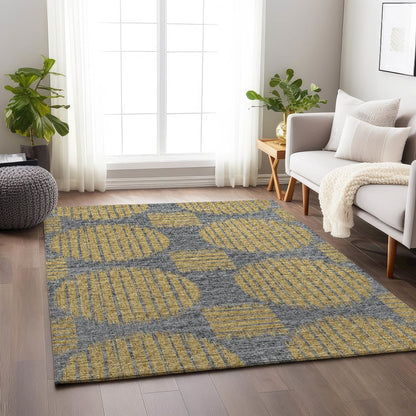 Premium Machine Washable Mayfield  Gilded 8' x 10' Rug