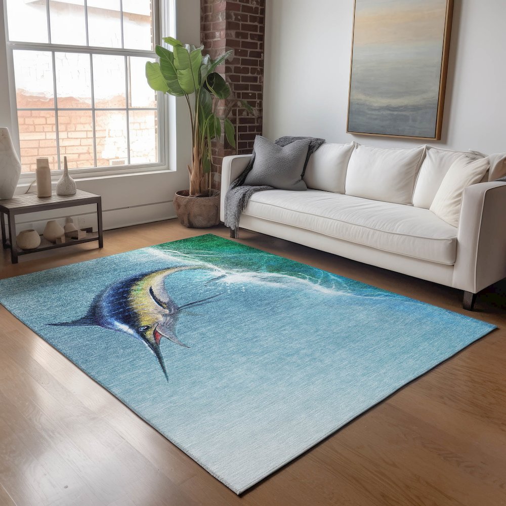 Premium Machine Washable Mayfield  Bermuda 8' x 10' Rug