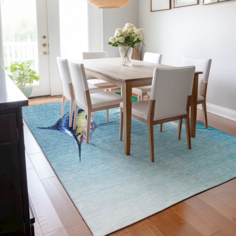Premium Machine Washable Mayfield  Bermuda 8' x 10' Rug