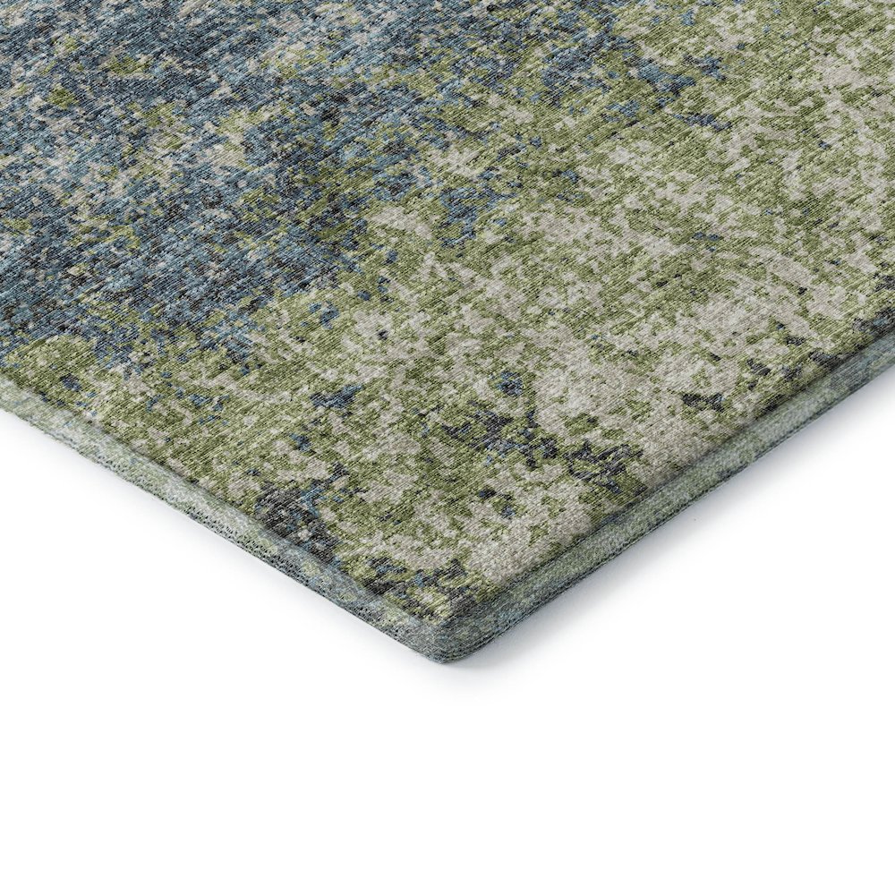 Premium Machine Washable Mayfield  Green 3' x 5' Rug