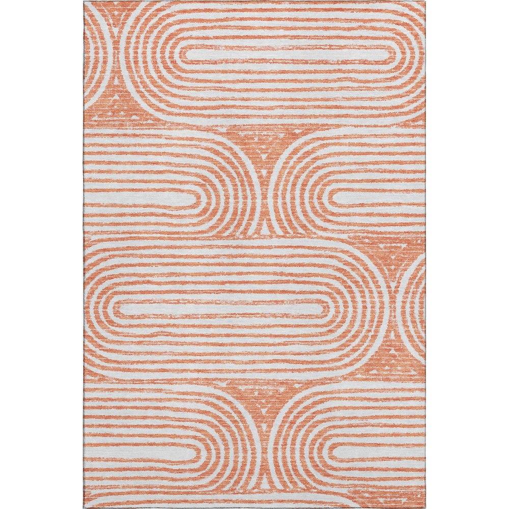 Premium Machine Washable Mayfield  Salmon 8' x 10' Rug