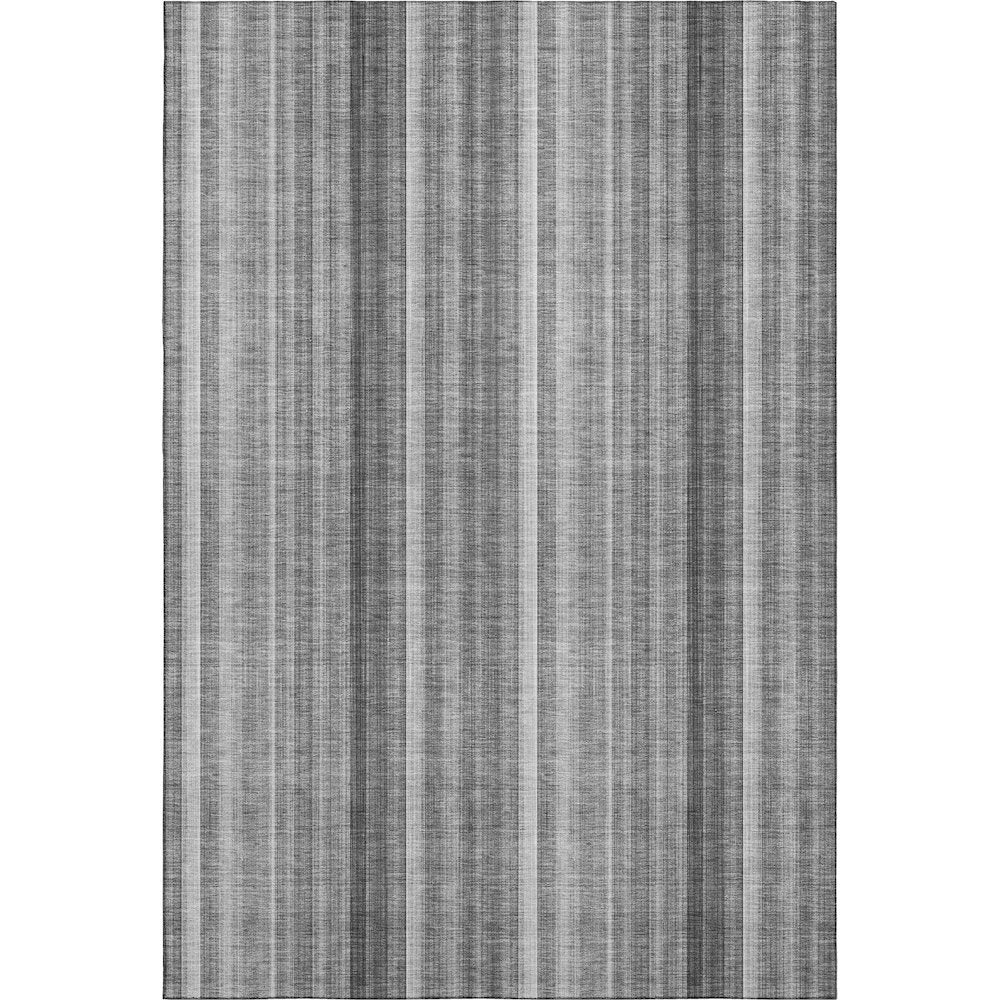 Premium Machine Washable Mayfield  Gray 8' x 10' Rug