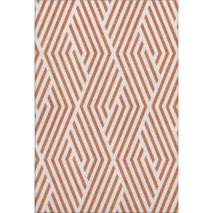 Premium Machine Washable Mayfield  Paprika 8' x 10' Rug