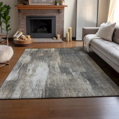 Premium Machine Washable Mayfield  Taupe 8' x 10' Rug