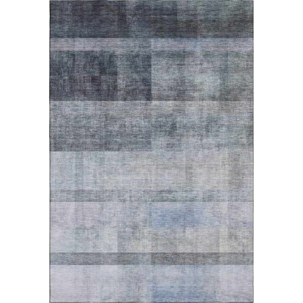 Premium Machine Washable Mayfield  Navy 8' x 10' Rug
