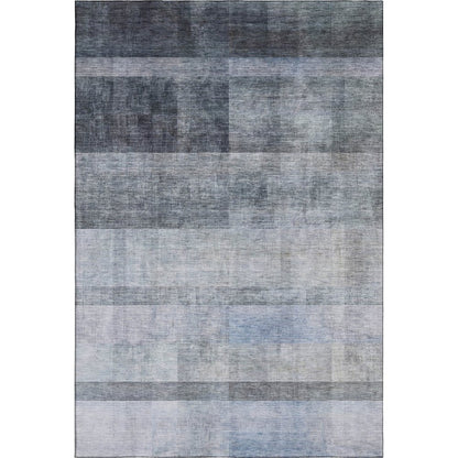 Premium Machine Washable Mayfield  Navy 8' x 10' Rug