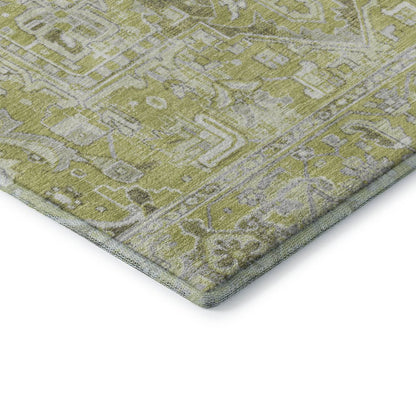Premium Machine Washable Mayfield  Aloe 3' x 5' Rug