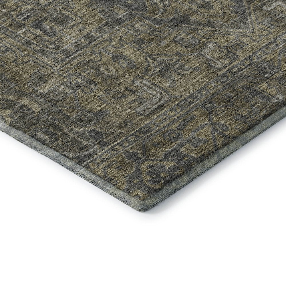 Premium Machine Washable Mayfield  Chocolate 3' x 5' Rug