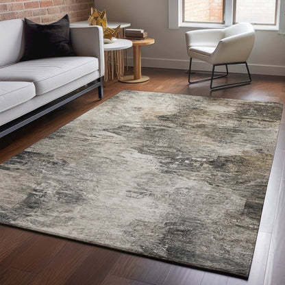 Premium Machine Washable Mayfield  Taupe 8' x 10' Rug