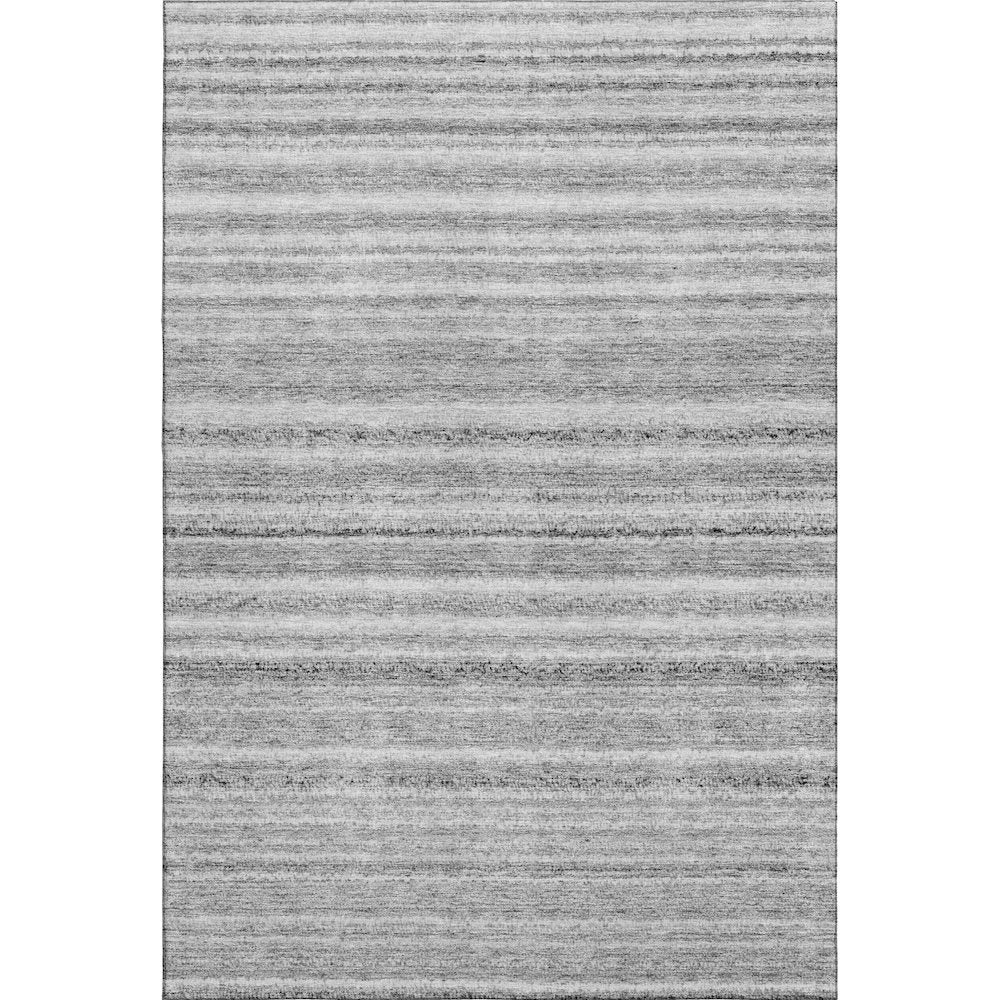 Premium Machine Washable Mayfield  Gray 8' x 10' Rug