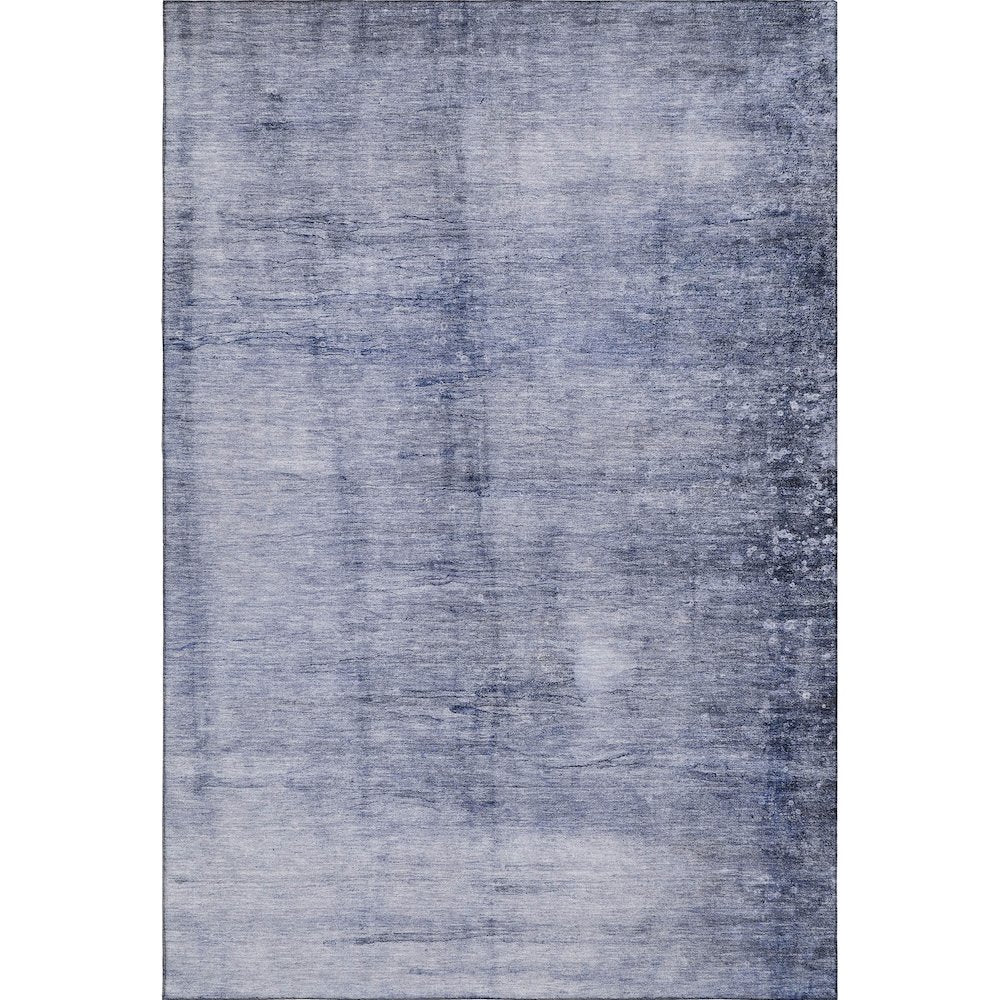Premium Machine Washable Mayfield  Navy 8' x 10' Rug