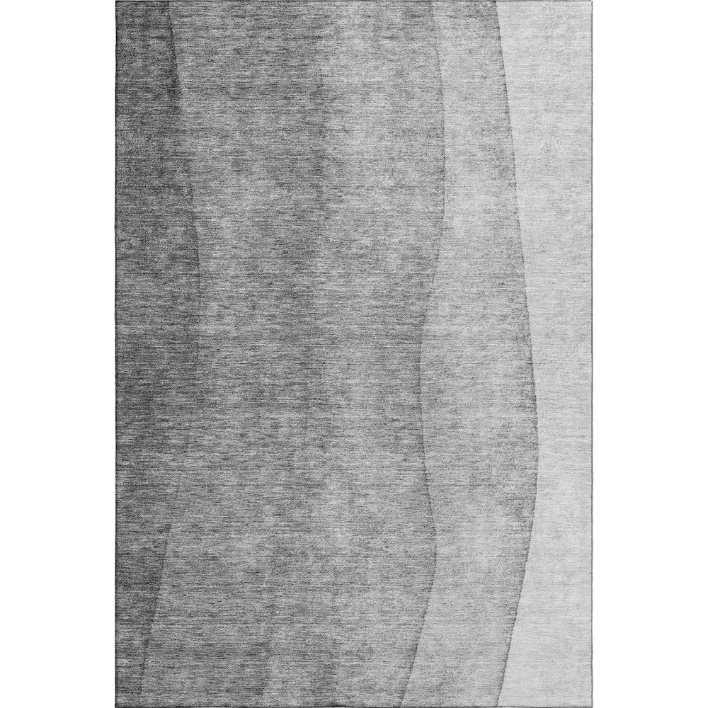 Premium Machine Washable Mayfield  Gray 8' x 10' Rug