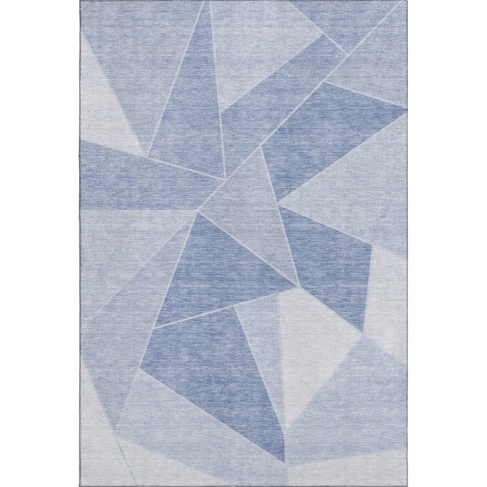 Premium Machine Washable Mayfield  Sky 8' x 10' Rug