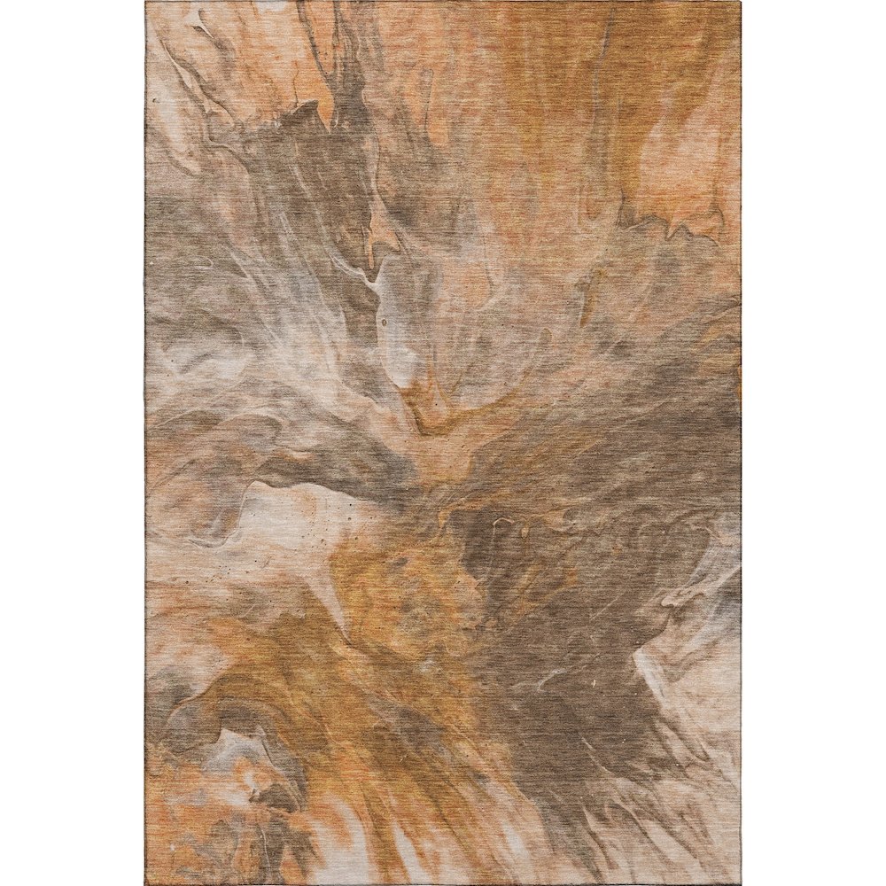 Premium Machine Washable Mayfield  Paprika 8' x 10' Rug