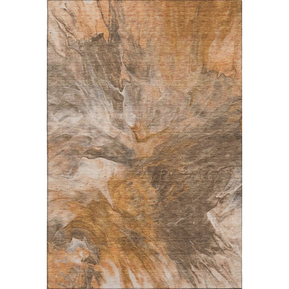 Premium Machine Washable Mayfield  Paprika 8' x 10' Rug