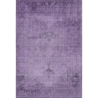 Premium Machine Washable Mayfield AMF658 Purple 8' x 10' Rug