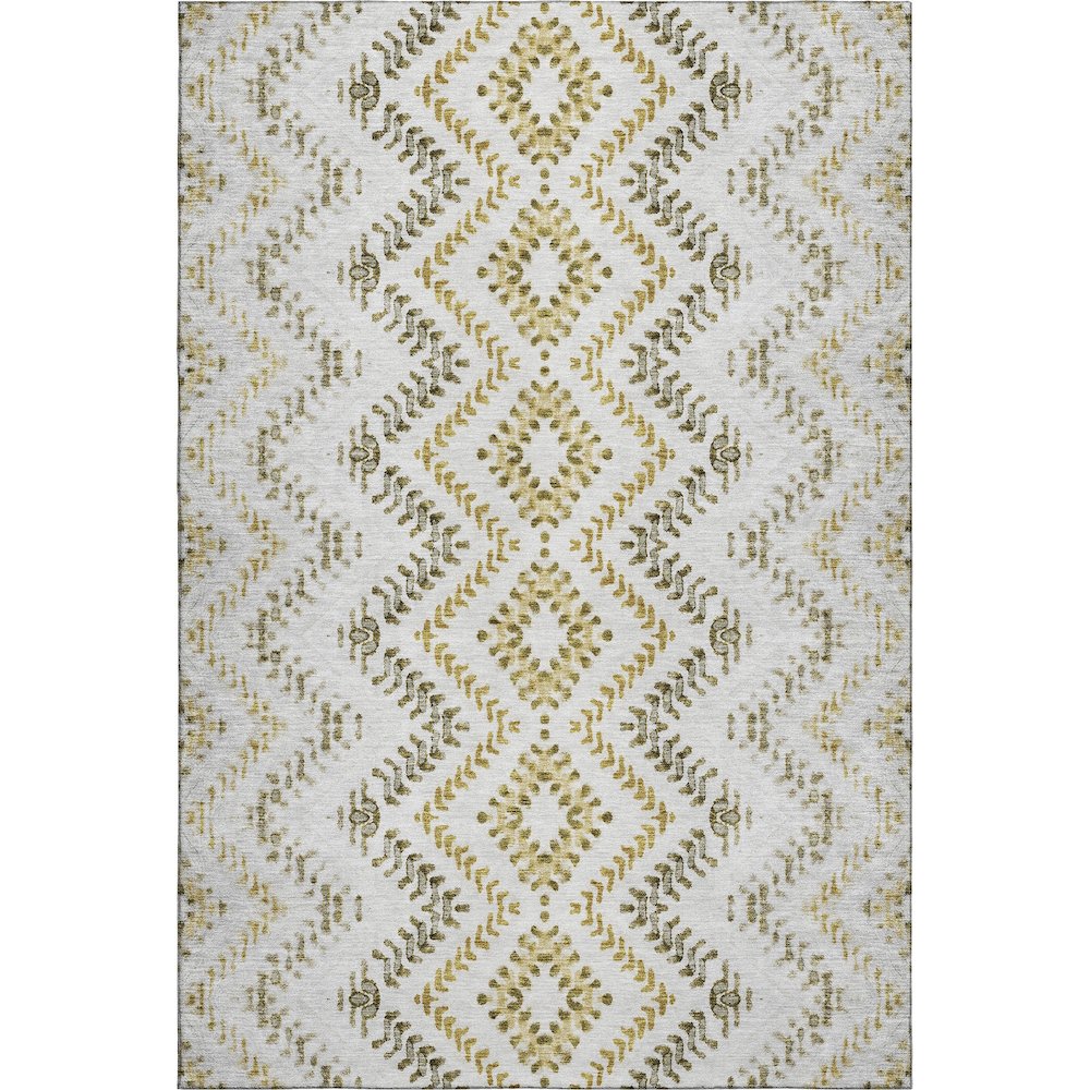 Premium Machine Washable Mayfield AMF684 Taupe 8' x 10' Rug