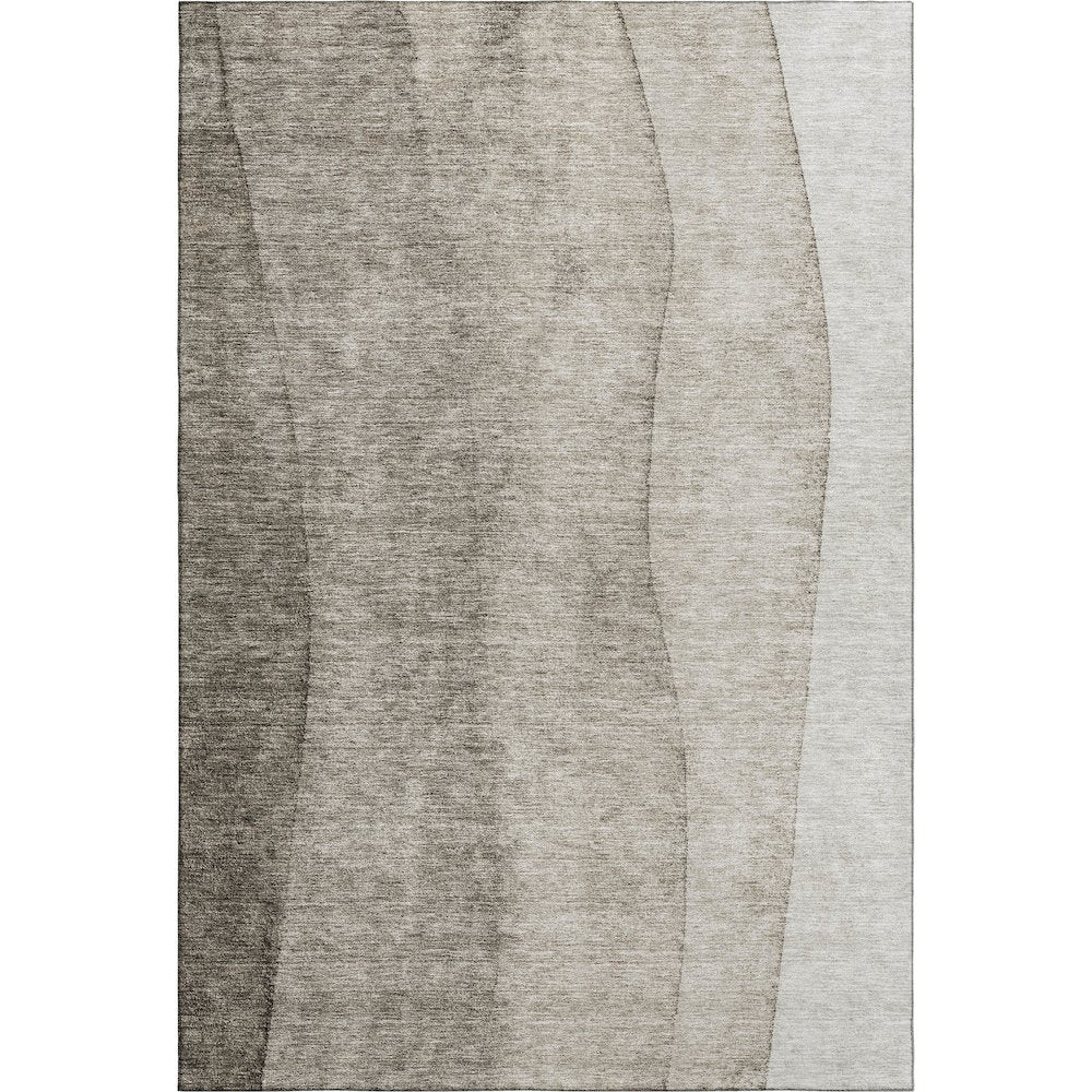 Premium Machine Washable Mayfield AMF690 Taupe 8' x 10' Rug