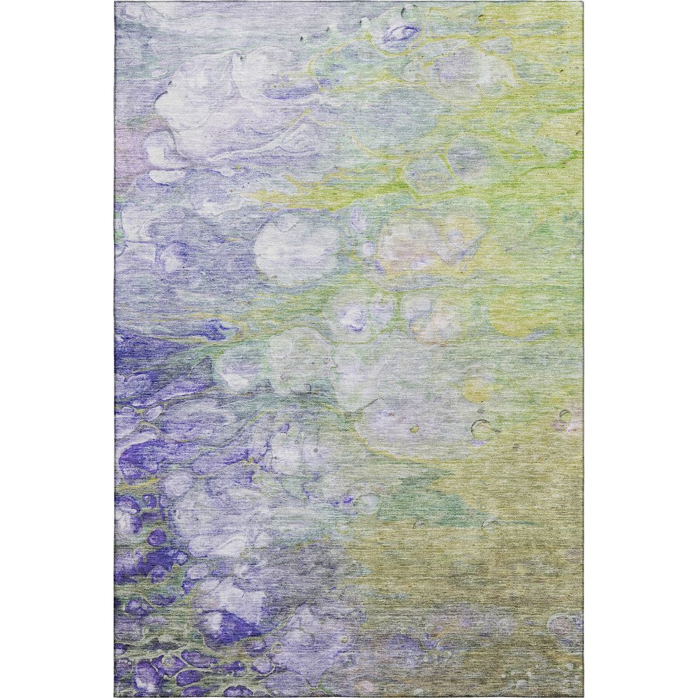 Premium Machine Washable Mayfield AMF698 Aloe 8' x 10' Rug