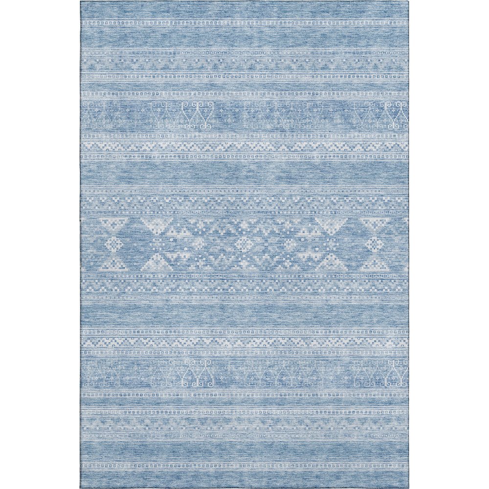 Premium Machine Washable Mayfield AMF714 Sky 8' x 10' Rug