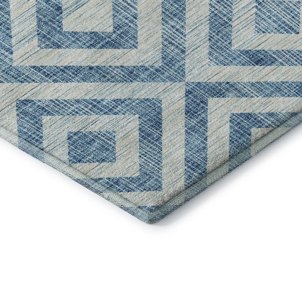 Premium Machine Washable Mayfield AMF733 Teal 3' x 5' Rug