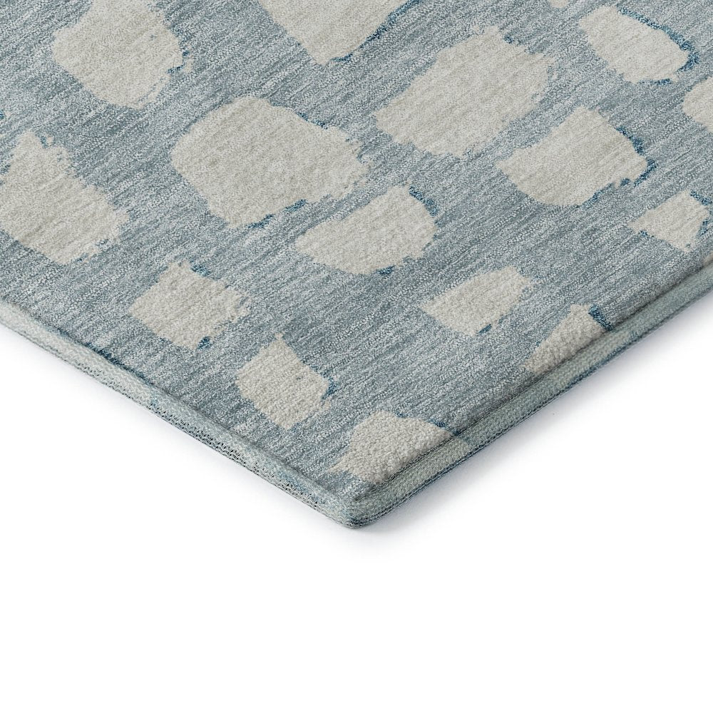 Premium Machine Washable Mayfield AMF754 Sky 3' x 5' Rug