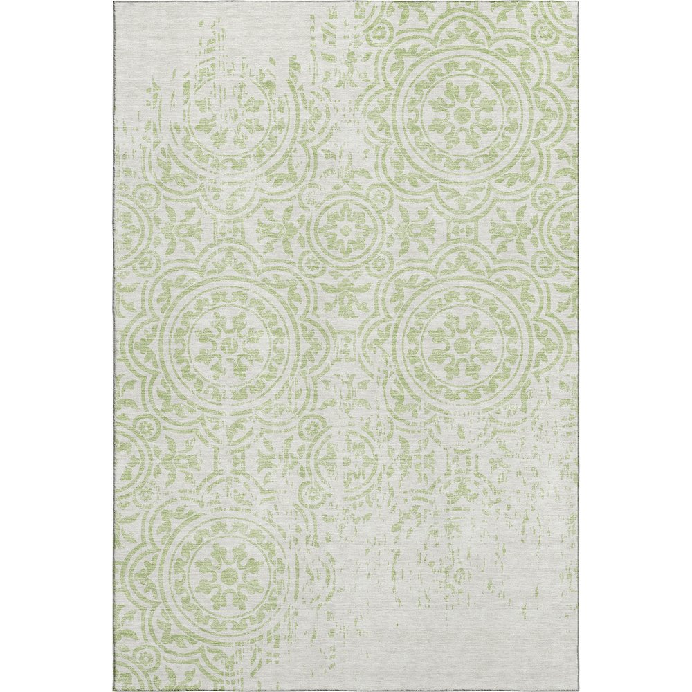 Premium Machine Washable Mayfield AMF758 Aloe 8' x 10' Rug