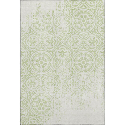 Premium Machine Washable Mayfield AMF758 Aloe 8' x 10' Rug