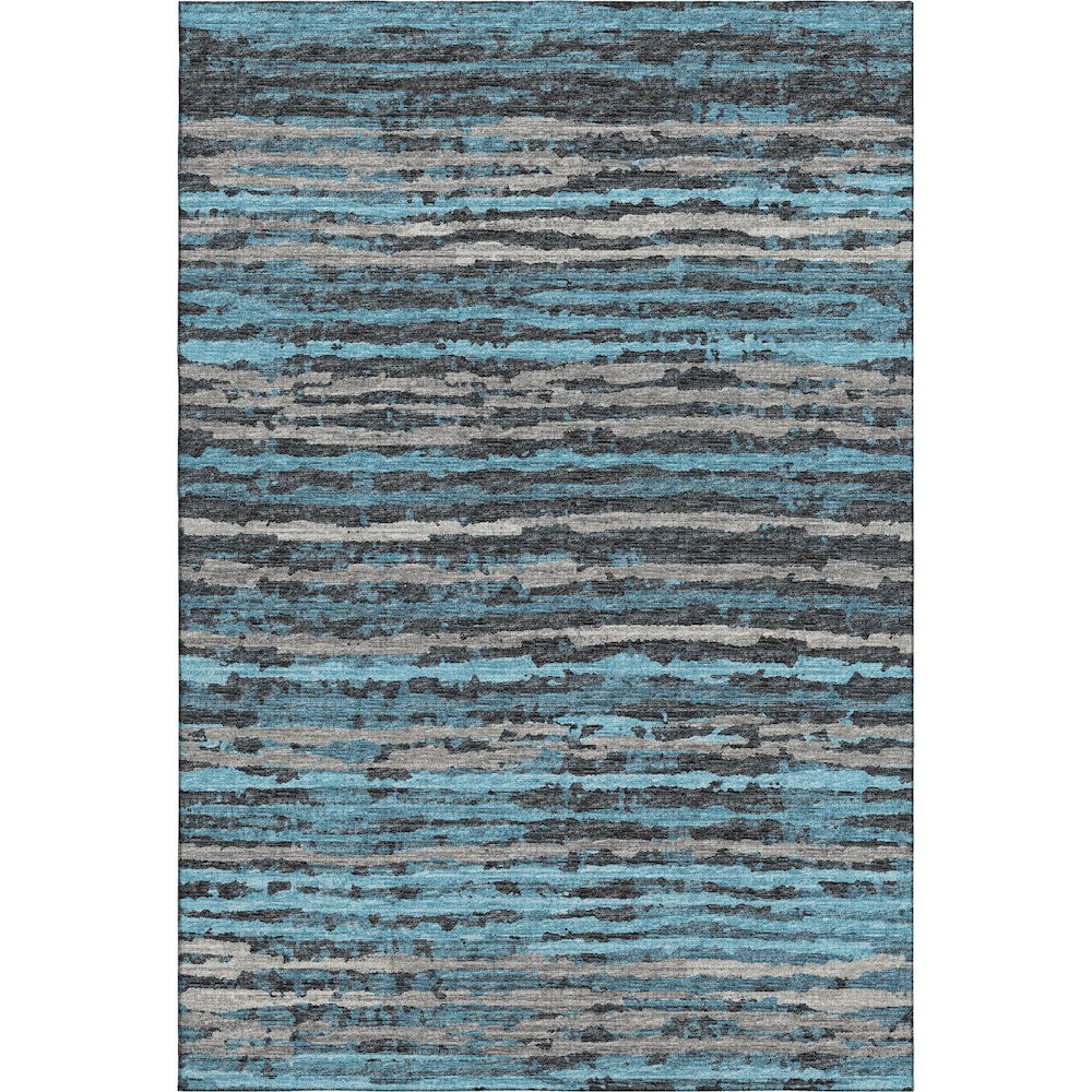 Premium Machine Washable Mayfield  Peacock 8' x 10' Rug