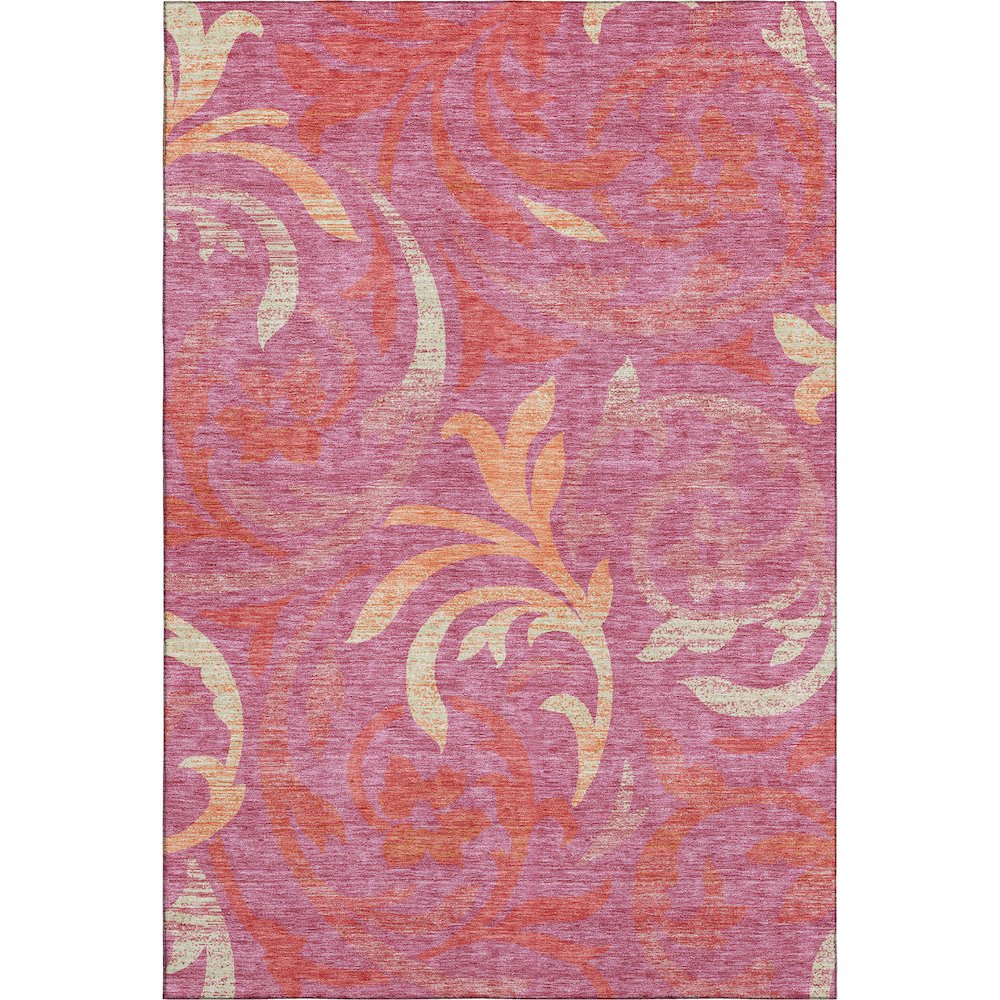Premium Machine Washable Mayfield AMF764 Blush 8' x 10' Rug
