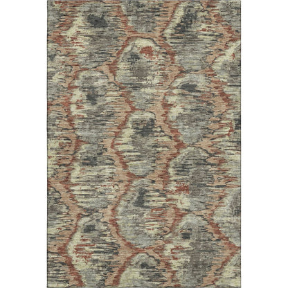 Premium Machine Washable Mayfield AMF767 Copper 8' x 10' Rug
