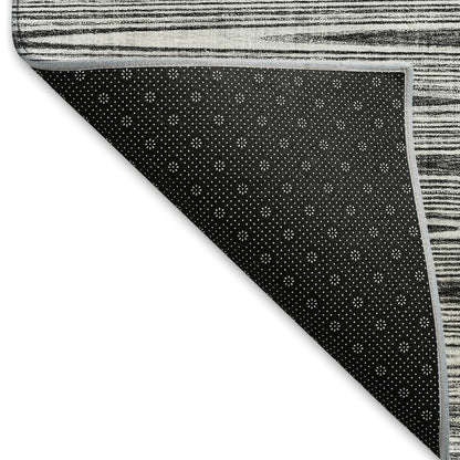 Premium Machine Washable Mayfield AMF800 Gray 3' x 5' Rug