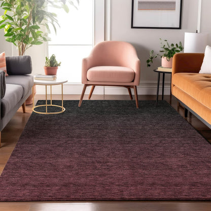 Premium Machine Washable Mayfield AMF844 Merlot 8' x 10' Rug