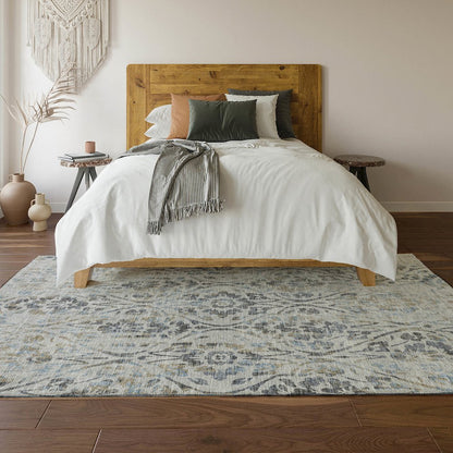 Premium Machine Washable Mayfield AMF868 Gray 8' x 10' Rug