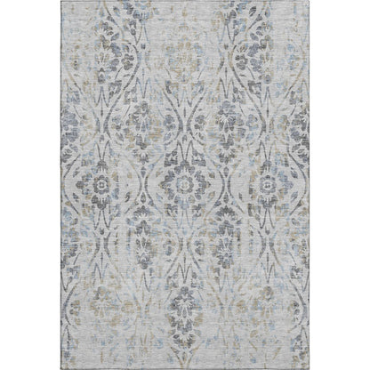 Premium Machine Washable Mayfield AMF868 Gray 8' x 10' Rug