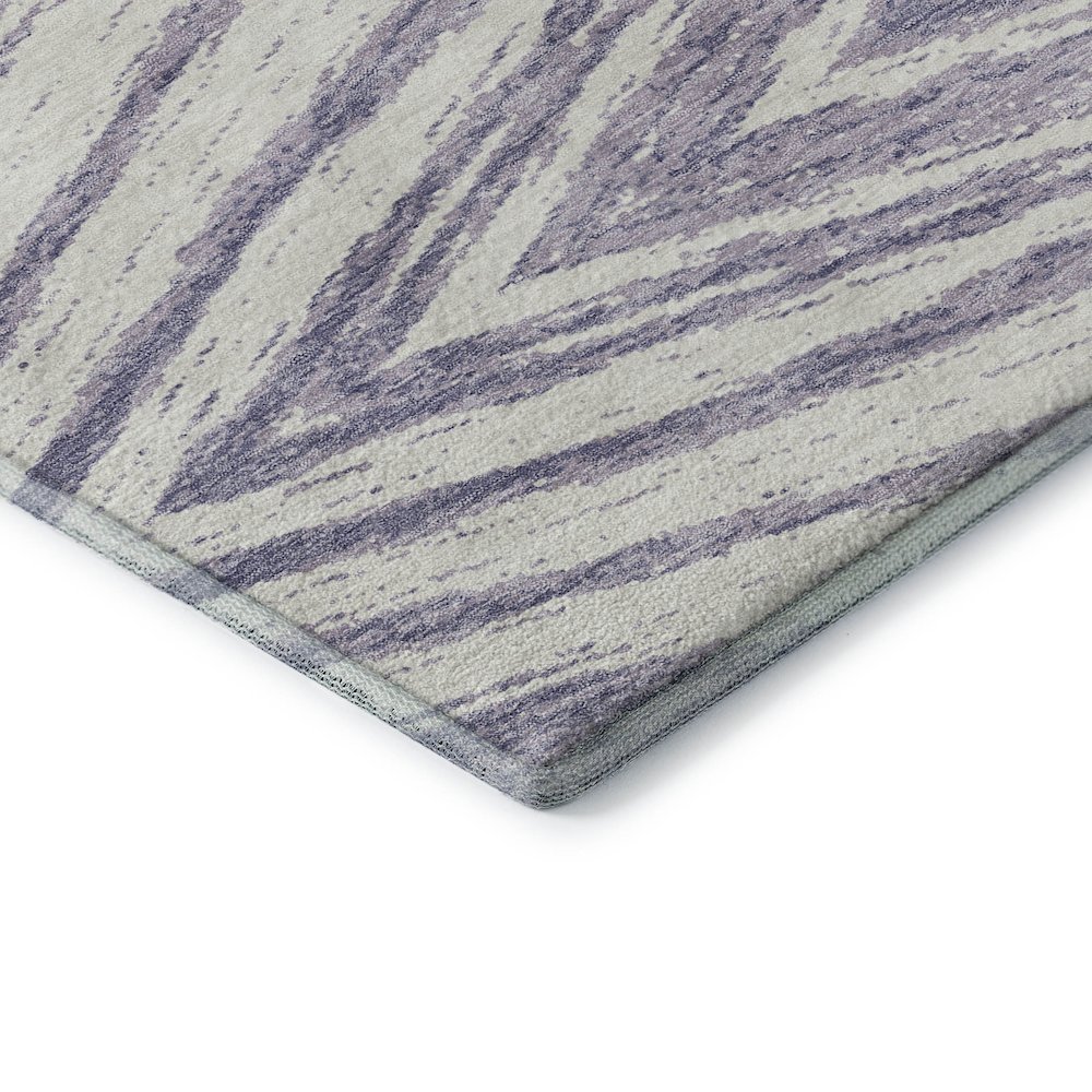 Premium Machine Washable Mayfield AMF876 Lavender 3' x 5' Rug