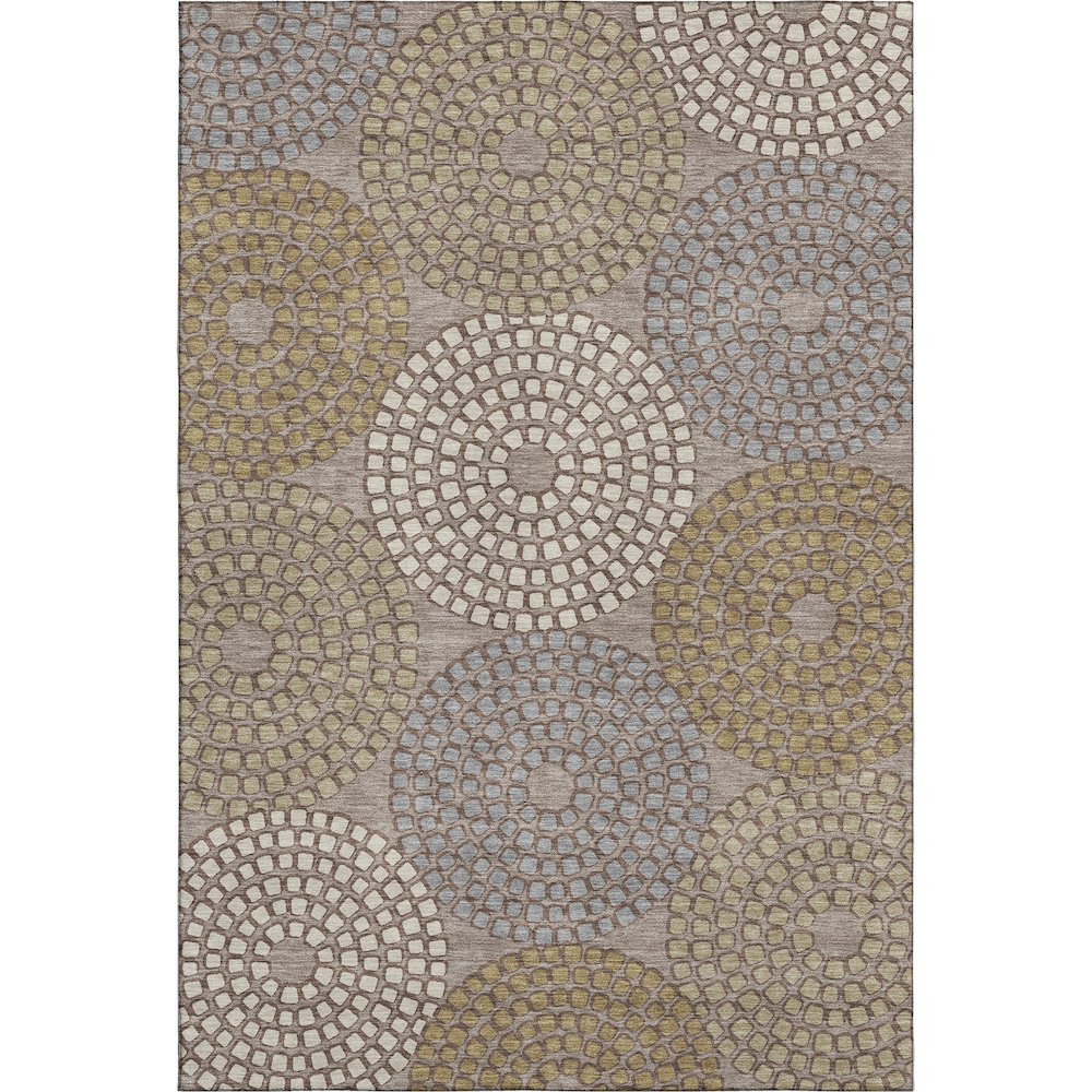 Premium Machine Washable Mayfield AMF882 Taupe 8' x 10' Rug