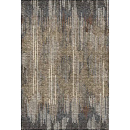 Premium Machine Washable Mayfield AMF893 Taupe 8' x 10' Rug