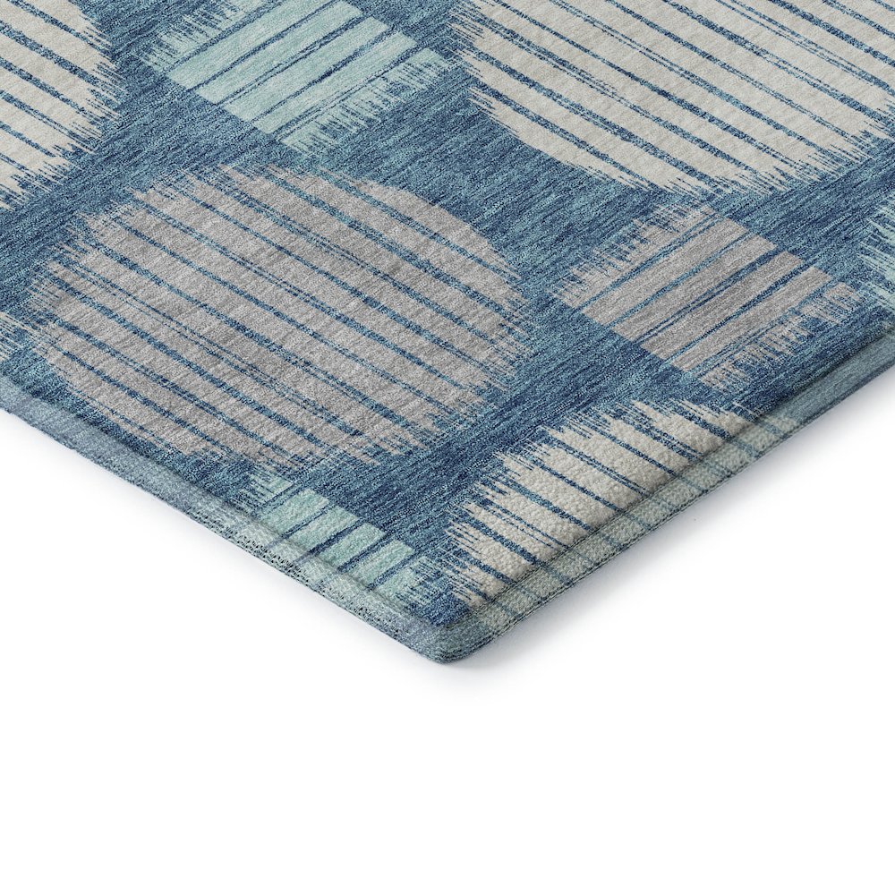 Premium Machine Washable Mayfield AMF900 Teal 3' x 5' Rug