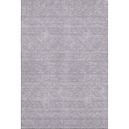 Premium Machine Washable Mayfield AMF910 Purple 8' x 10' Rug