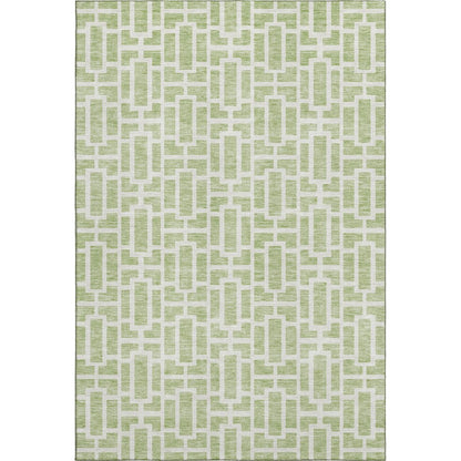 Premium Machine Washable Mayfield AMF916 Aloe 8' x 10' Rug
