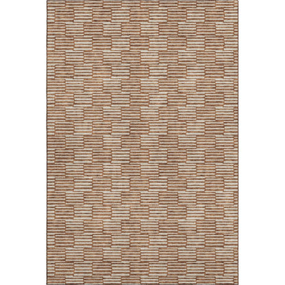 Premium Machine Washable Mayfield AMF918 Paprika 8' x 10' Rug