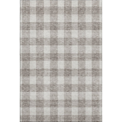 Premium Machine Washable Mayfield AMF923 Taupe 8' x 10' Rug