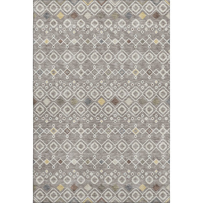 Premium Machine Washable Mayfield AMF938 Taupe 8' x 10' Rug