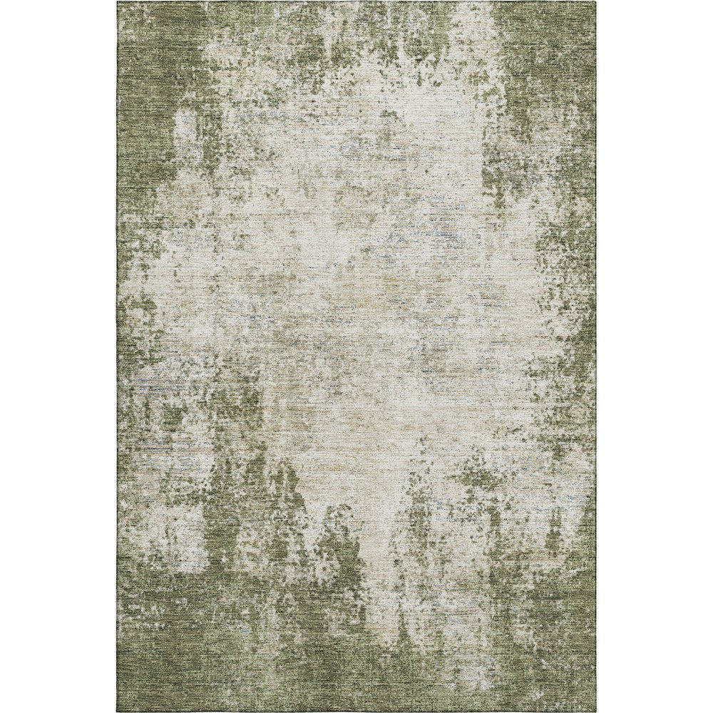 Premium Machine Washable Mayfield AMF940 Olive 8' x 10' Rug